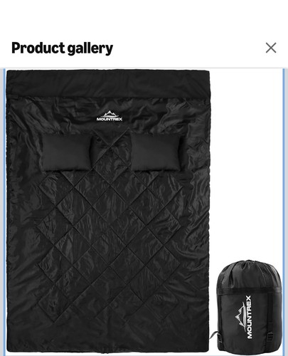 Mountrex doppelschlafsack - doppelschlafsack, 2