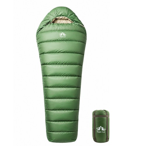 Night cat daunenschlafsack - night,