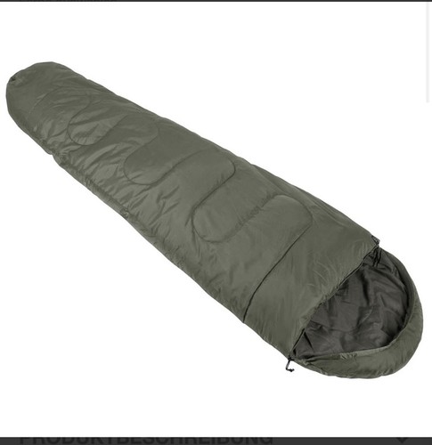 Schlafsack mumie lagig oliv - 2-lagig,