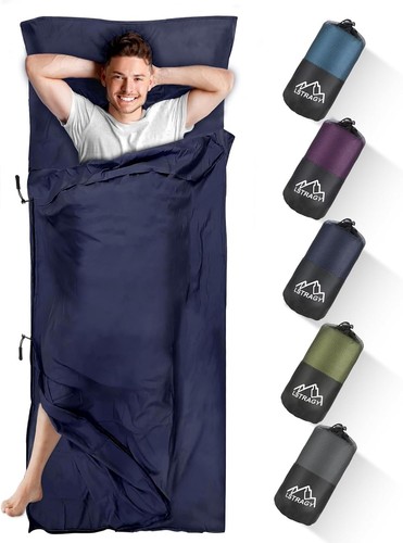 Schlafsack 220x95cm mikrofaser - schlafsack,